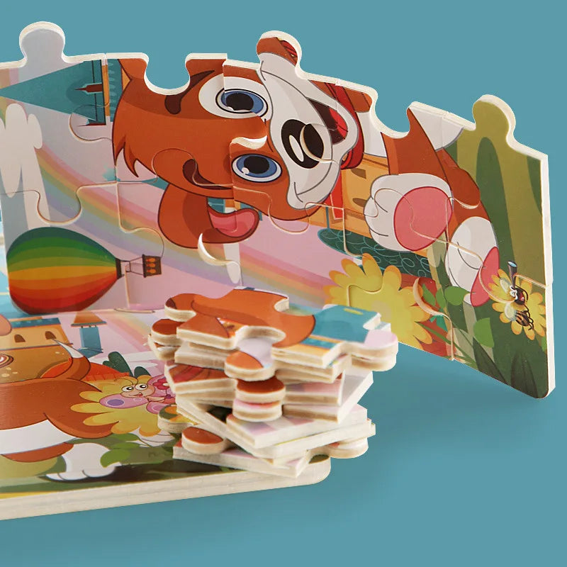 Eco Puzzle Animalitos Montessori