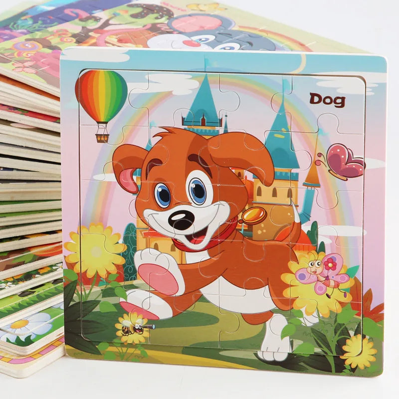 Eco Puzzle Animalitos Montessori