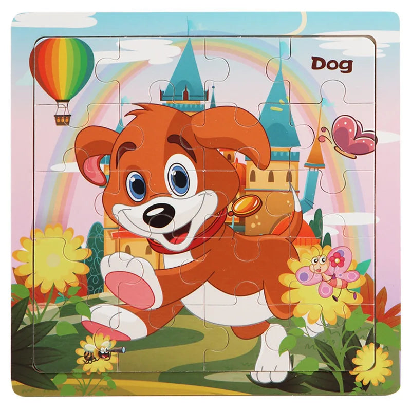 Eco Puzzle Animalitos Montessori