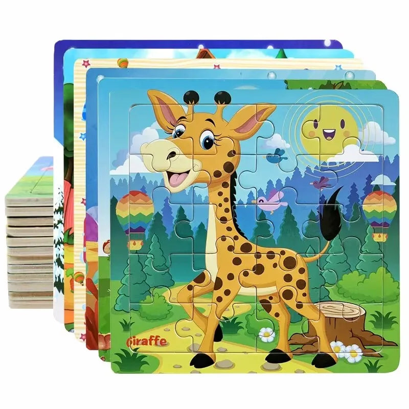 Eco Puzzle Animalitos Montessori
