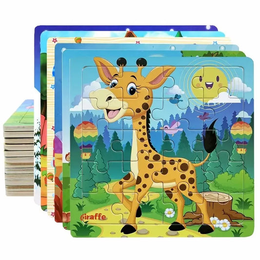 Eco Puzzle Animalitos Montessori